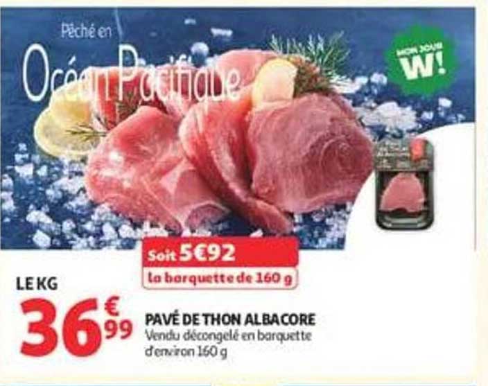 PAVÉ DE THON ALBACORE