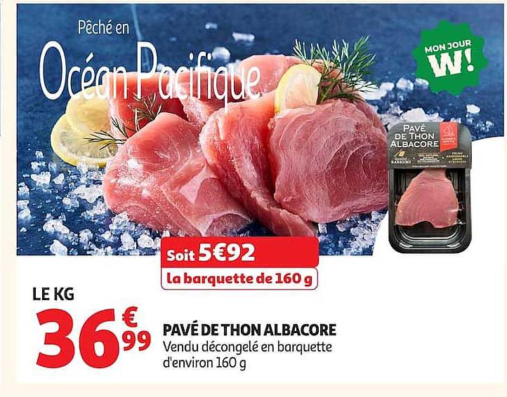 Pêché en Océan Pacifique.