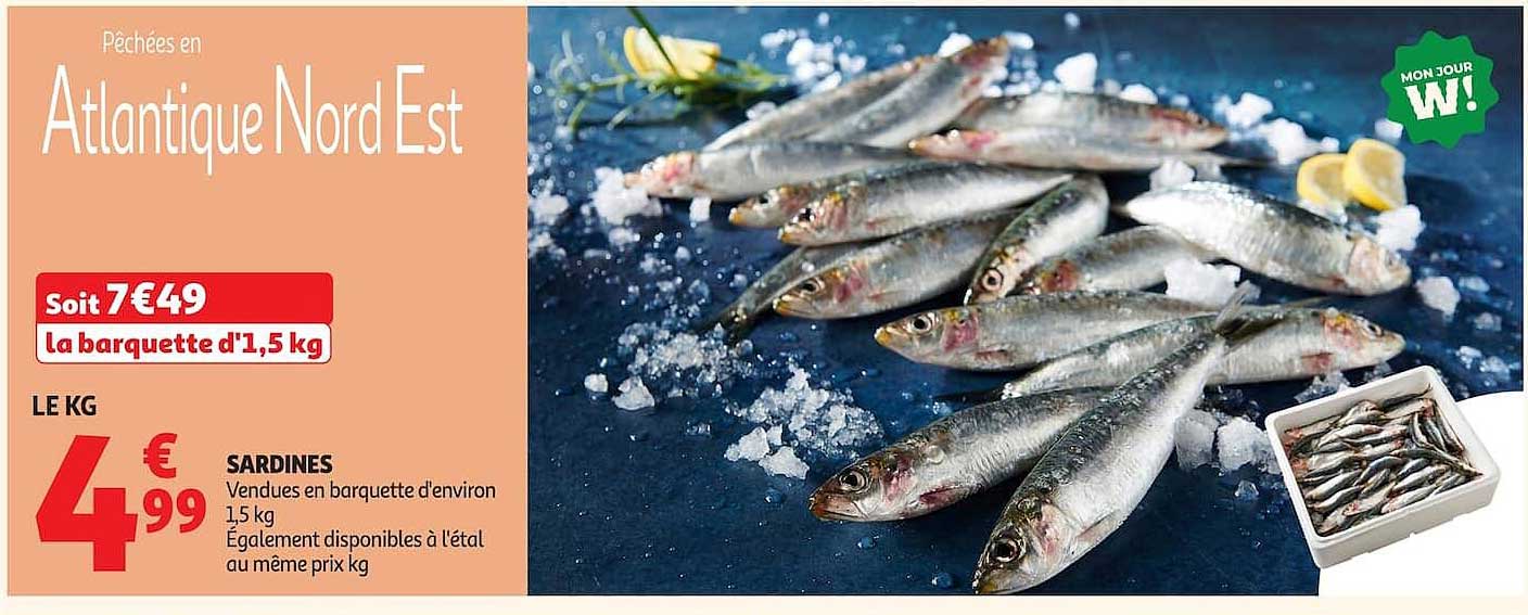 Pêchées en Atlantique Nord Est