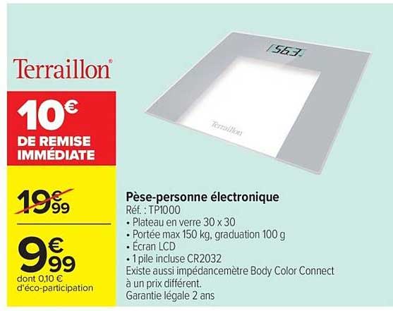 Pèse-personne électronique