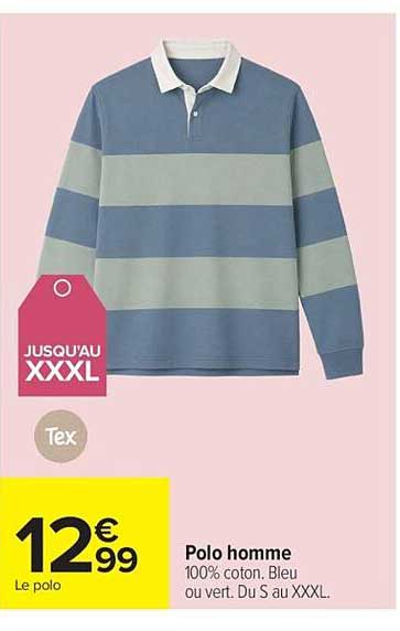 Polo homme