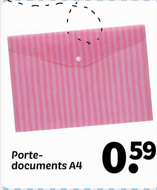 Porte-documents A4