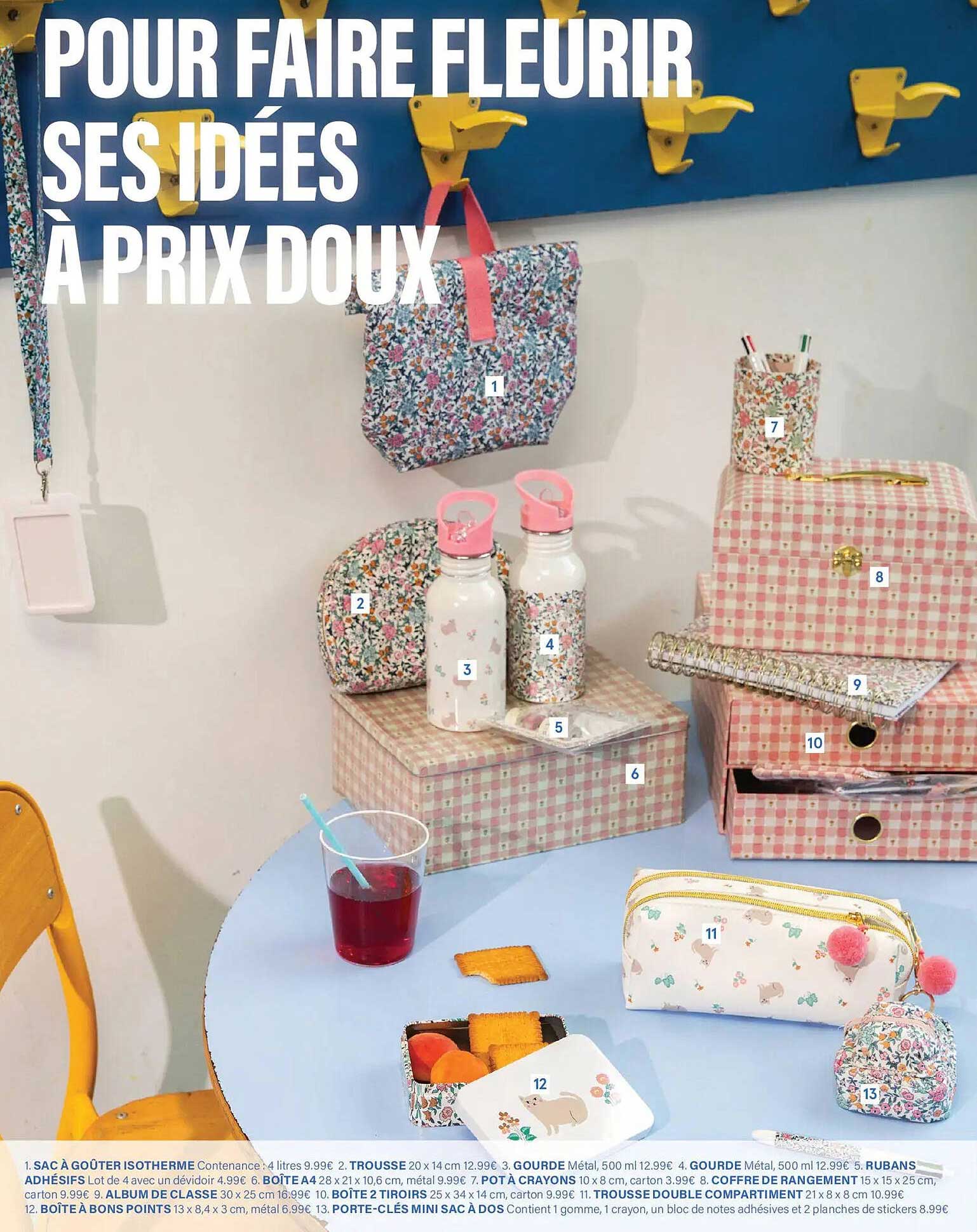POUR FAIRE FLEURIR SES IDÉES À PRIX DOUX