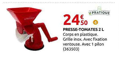 PRESSE-TOMATES 2 L