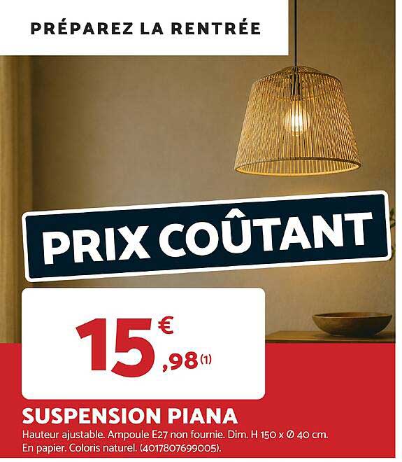 PRIX COÛTANT
