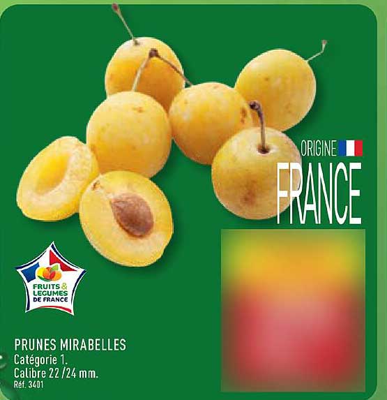 PRUNES MIRABELLES