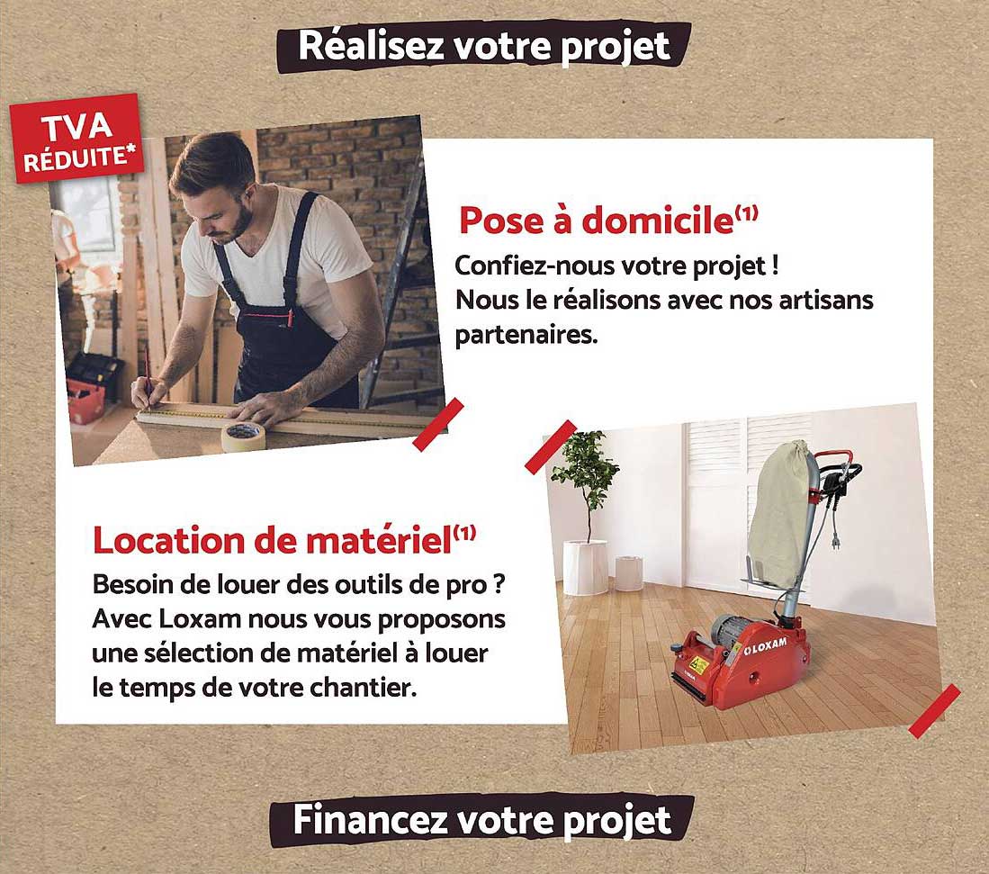 Réalisez votre projet