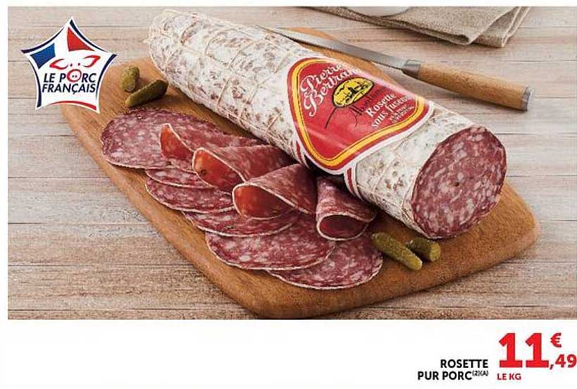 ROSETTE PUR PORC