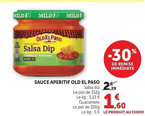 SAUCE APERITIF OLD EL PASO