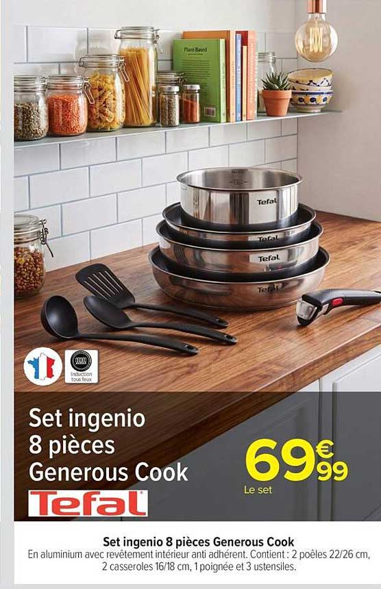 Set ingenio 8 pièces Generous Cook