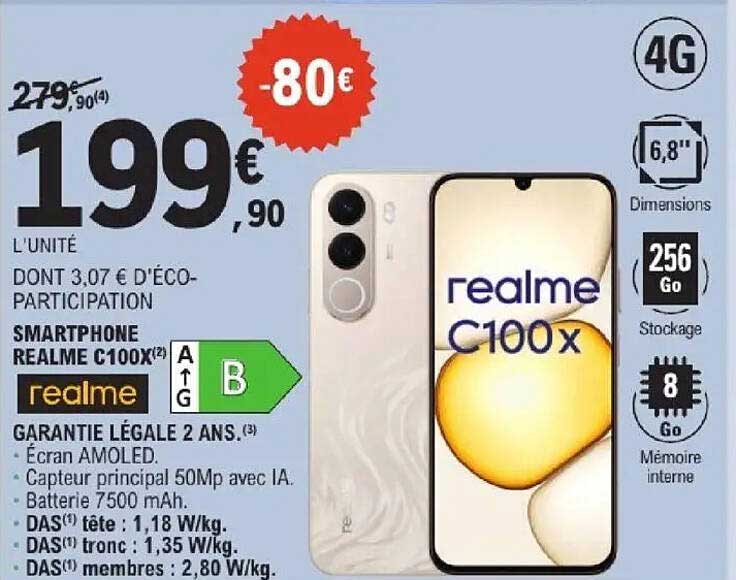 SMARTPHONE REALME C100X