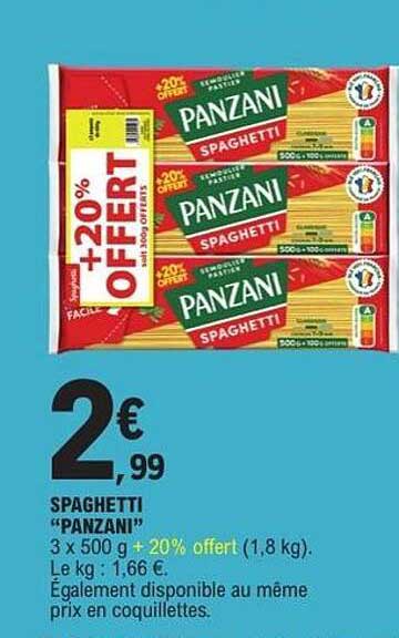 SPAGHETTI "PANZANI"
