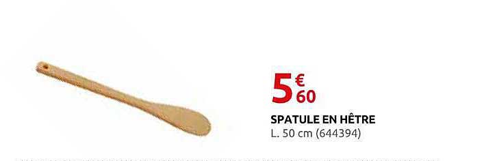 SPATULE EN HÊTRE