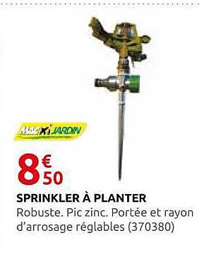 SPRINKLER À PLANTER