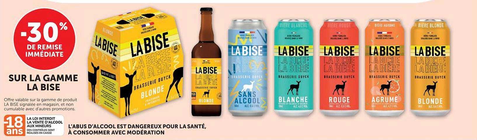 SUR LA GAMME LA BISE