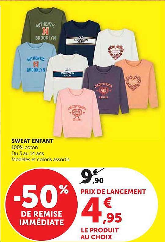 SWEAT ENFANT