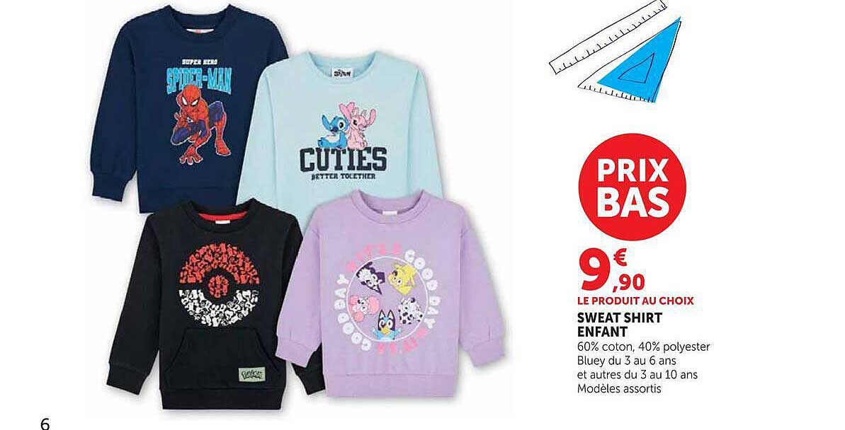 SWEAT SHIRT ENFANT