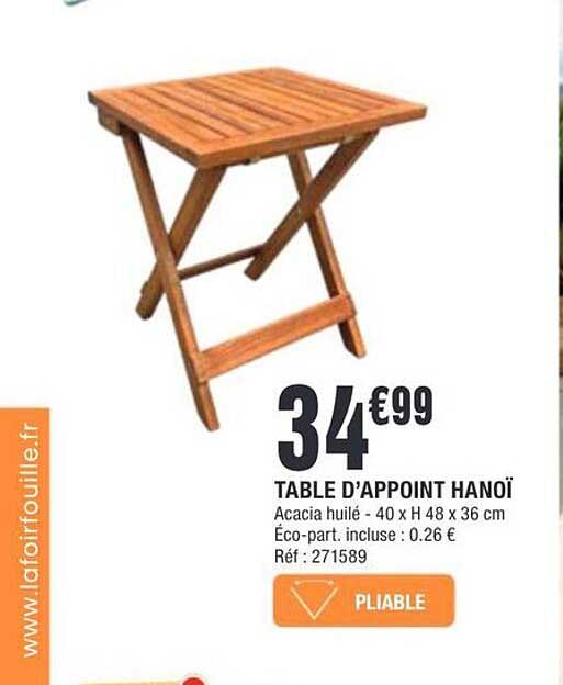 TABLE D’APPOINT HANOÏ