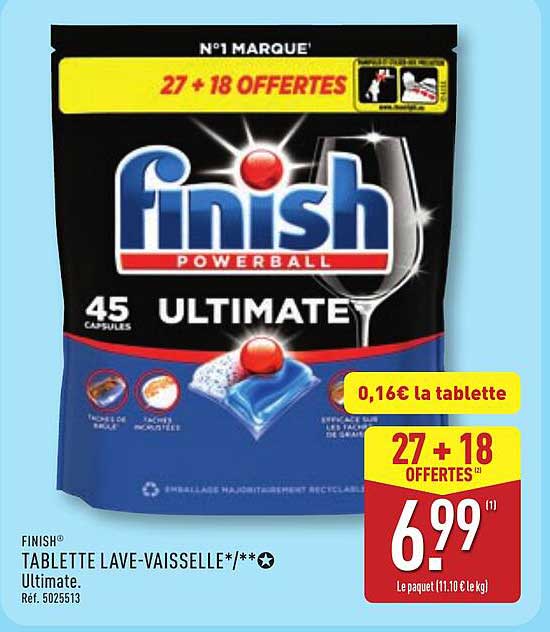 TABLETTE LAVE-VAISSELLE/*/** Ultimate.