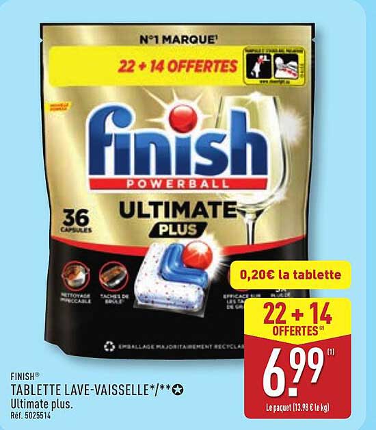 TABLETTE LAVE-VAISSELLE*/*/★ Ultimate plus.