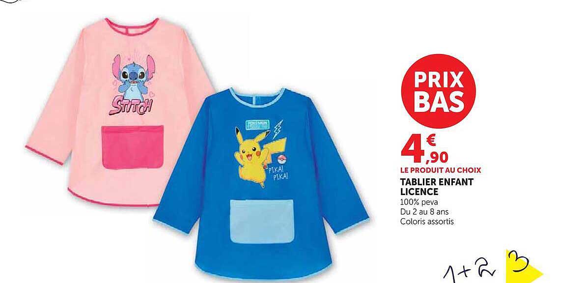 TABLIER ENFANT LICENCE