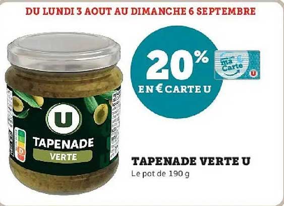 TAPENADE VERTE U