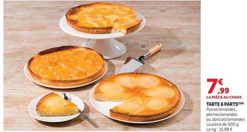 TARTE 6 PARTS