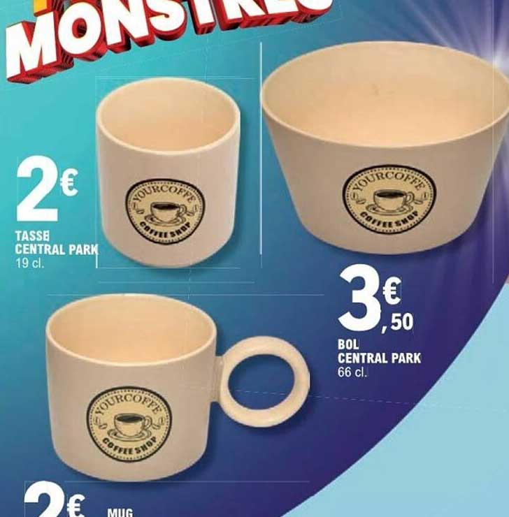 TASSE CENTRAL PARK 19 cl.