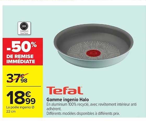 Tefal Gamme ingenio Halo