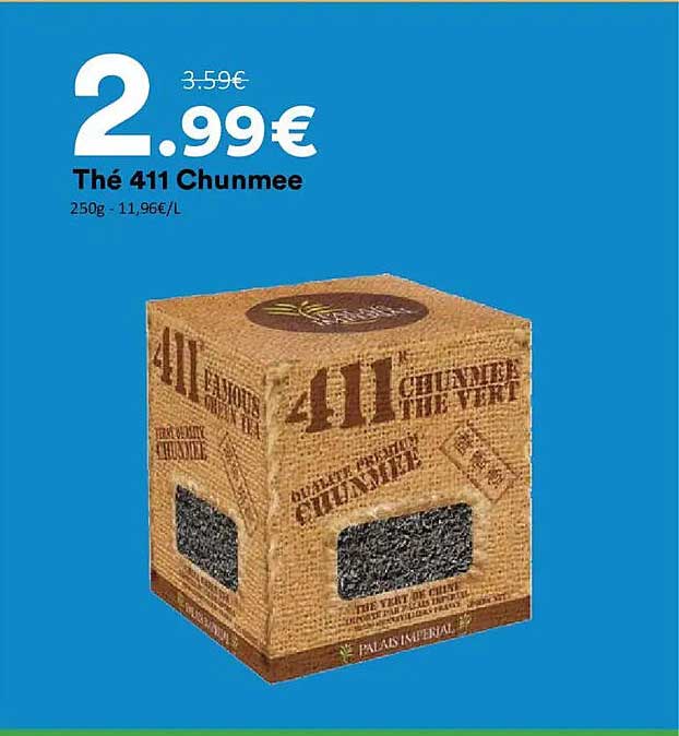 Thé 411 Chunmee