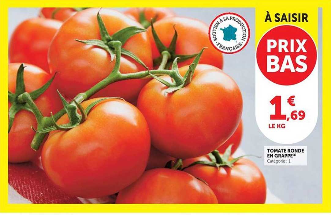 TOMATE RONDE EN GRAPPE