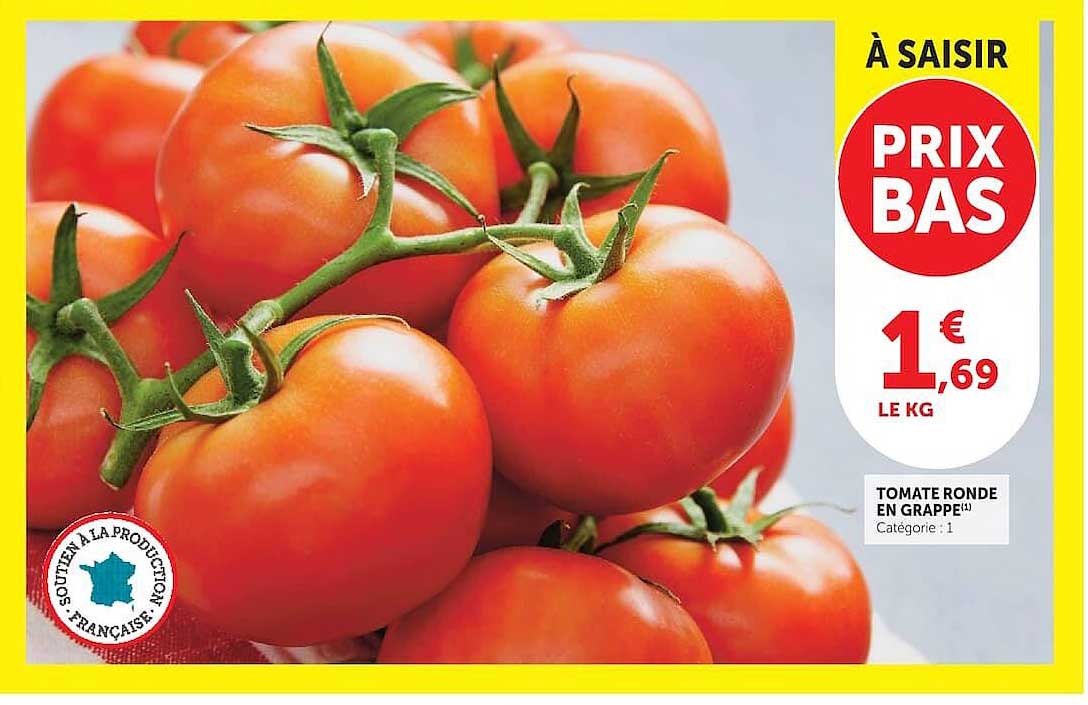 TOMATE RONDE EN GRAPPE