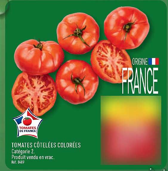 TOMATES CÔTELÉES COLORÉES