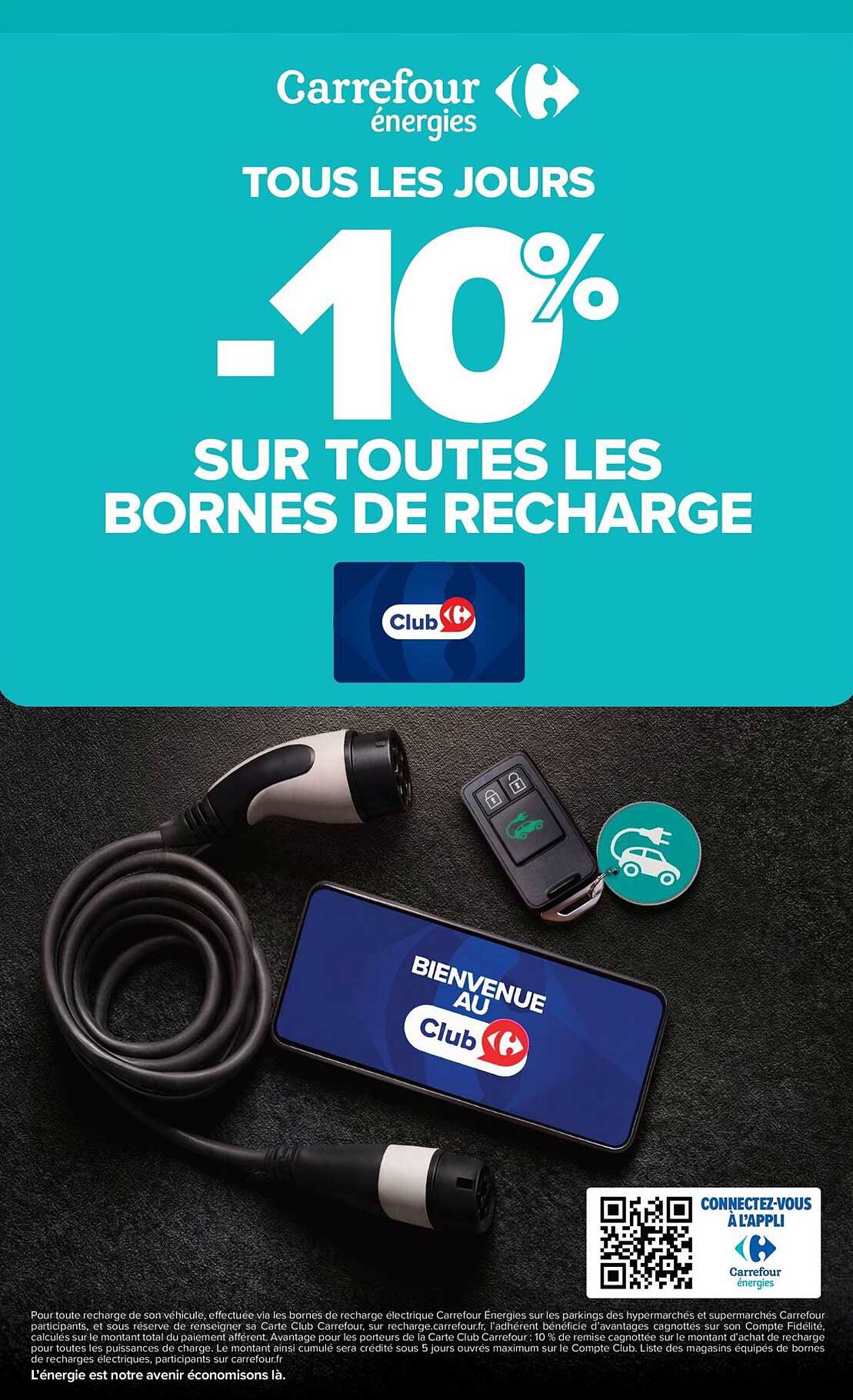 TOUS LES JOURS -10% SUR TOUTES LES BORNES DE RECHARGE