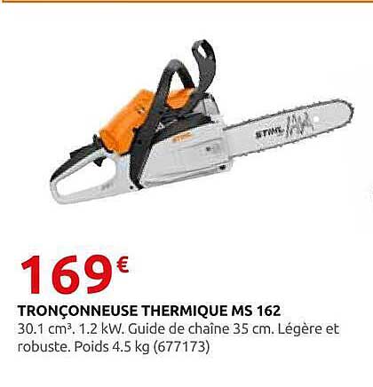 TRONÇONNEUSE THERMIQUE MS 162