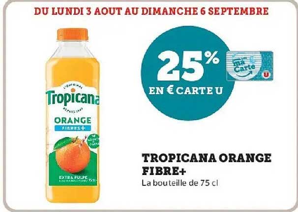 TROPICANA ORANGE FIBRE+