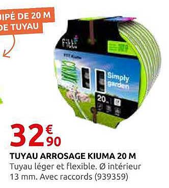 TUYAU ARROSAGE KIUMA 20 M