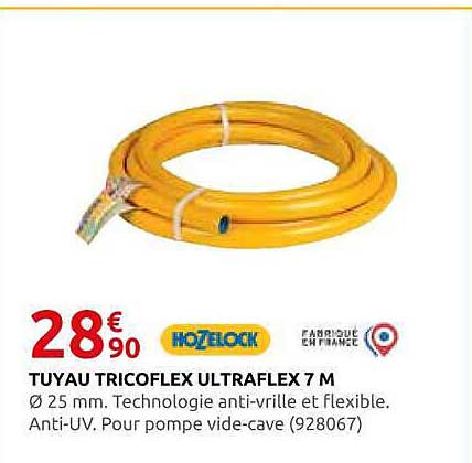 TUYAU TRICOFLEX ULTRAFLEX 7 M