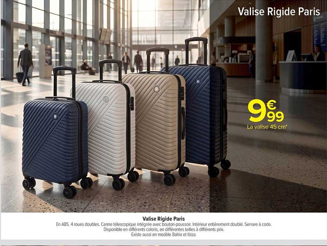 Valise Rigide Paris