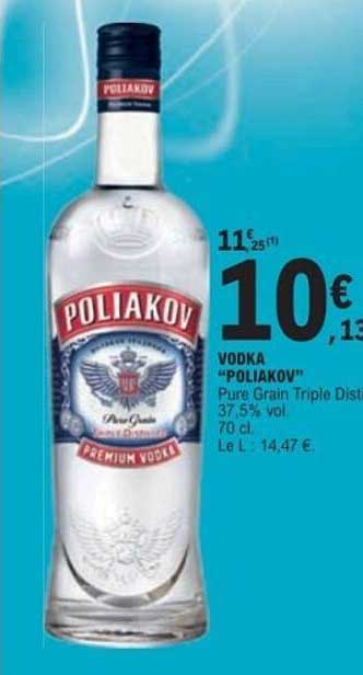 VODKA "POLIAKOV"