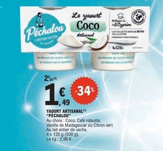 YAOURT ARTISANAL “PÉCHALOU”