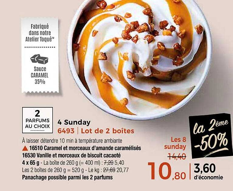 4 Sunday 6493 | Lot de 2 boîtes