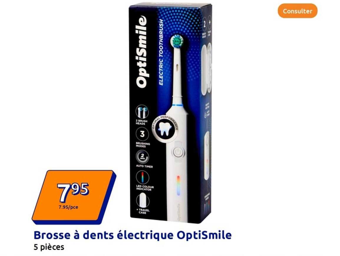 Brosse à dents électrique OptiSmile
