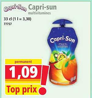 Capri-sun multivitamines