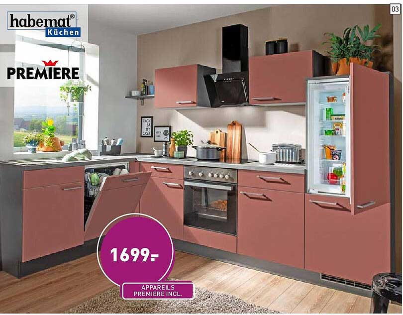 Cuisine complète Habemat - PREMIERE
