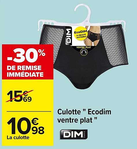 Culotte " Ecodim ventre plat "