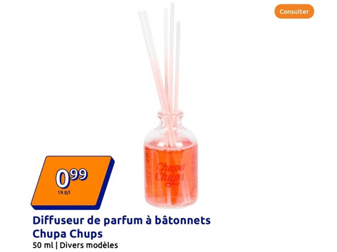 Diffuseur de parfum à bâtonnets Chupa Chups