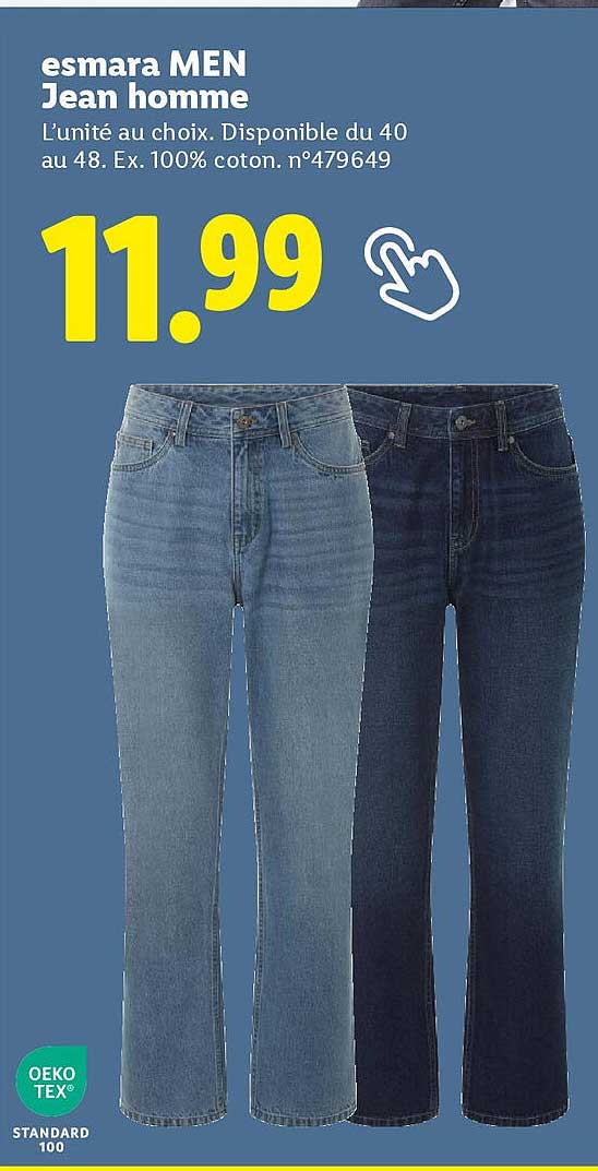 esmera MEN Jean homme
