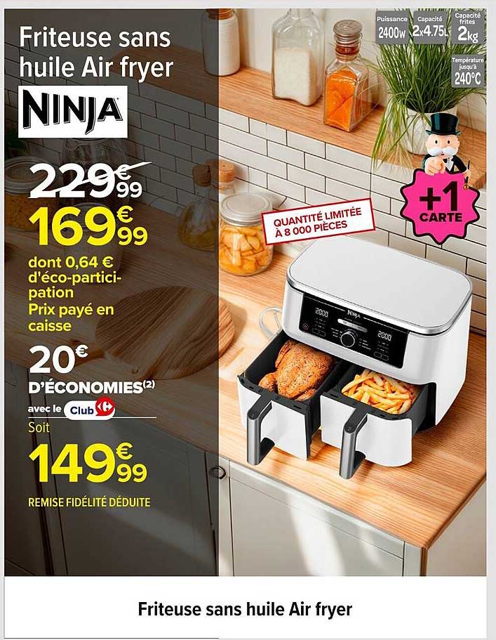 Friteuse sans huile Air fryer