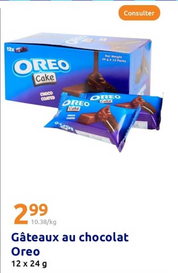 Gâteaux au chocolat Oreo